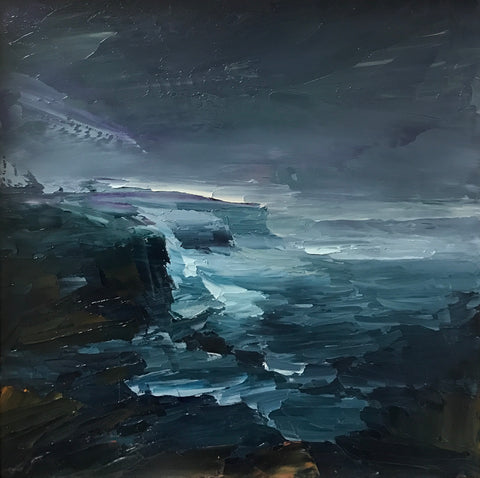 A coastal storm