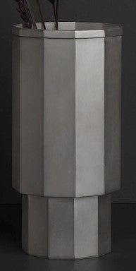 Nonagonal Silver Vase (I),