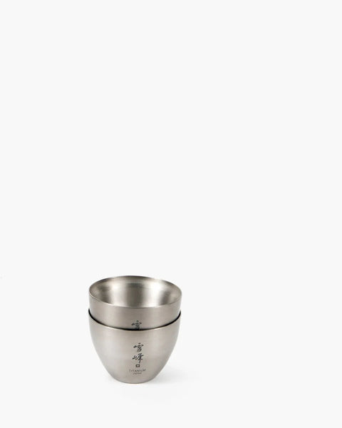 [Preorder] Titanium Sake Cup